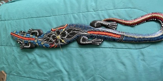 Florida Aligator Clock