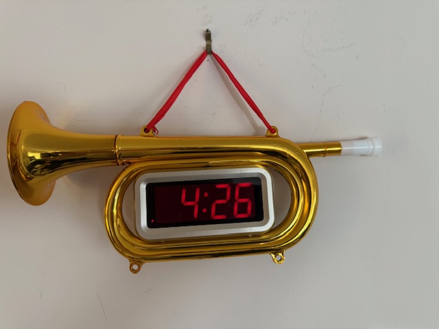 The HORN DIGITAL CLOCK