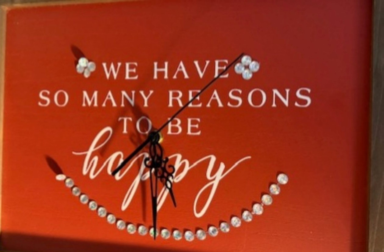 REASONS TO BE HAPPY CLOCK - Image 3